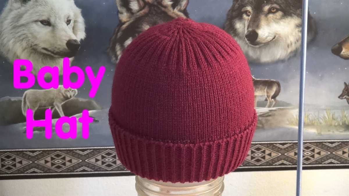 Machine knitted hat patterns free