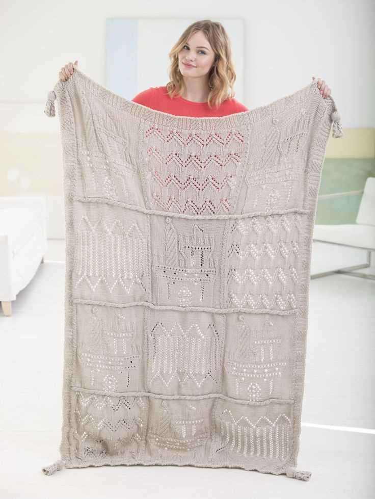 Free knit afghan pattern