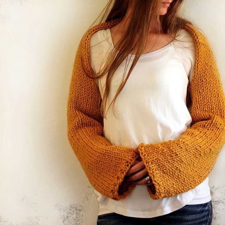 Cropped sweater knitting pattern