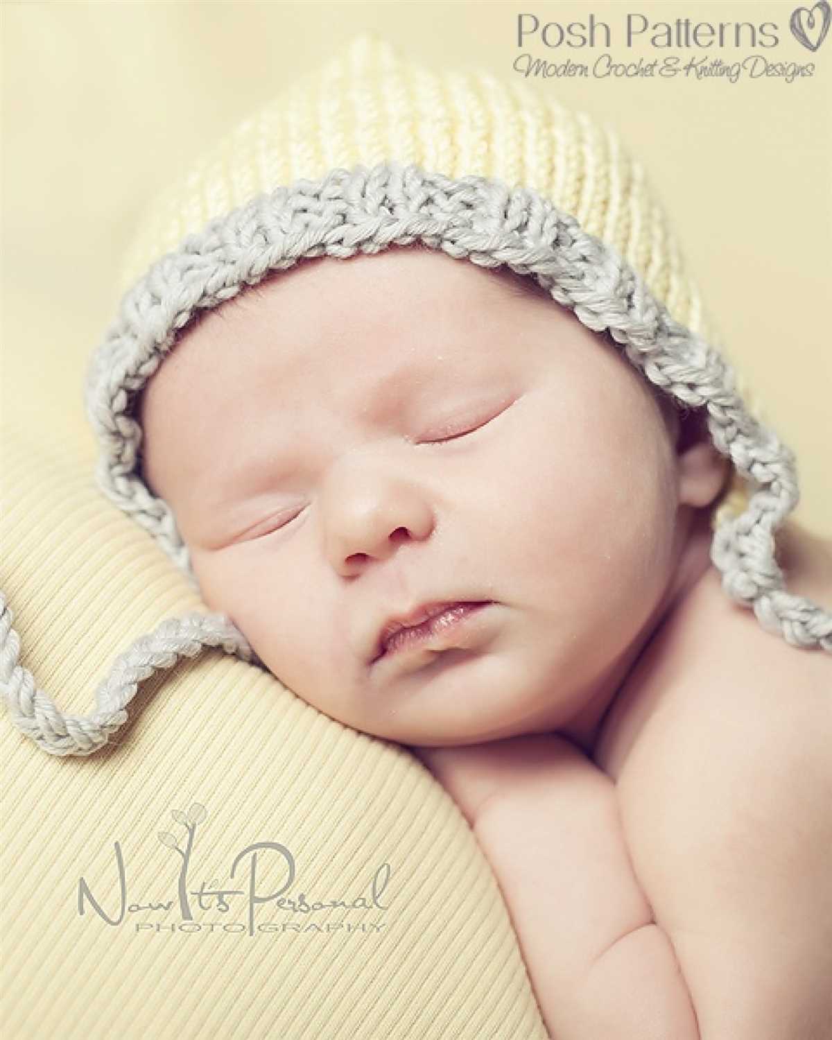 Newborn bonnet knitting pattern free