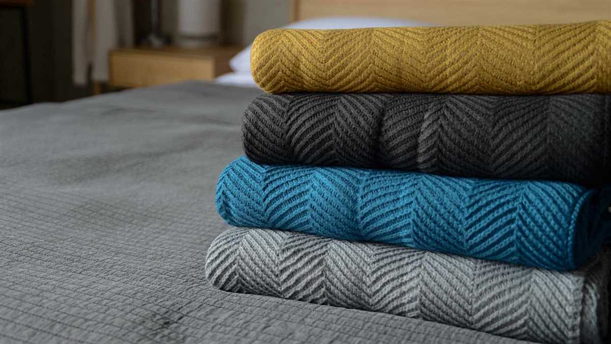 Textured knit blanket pattern