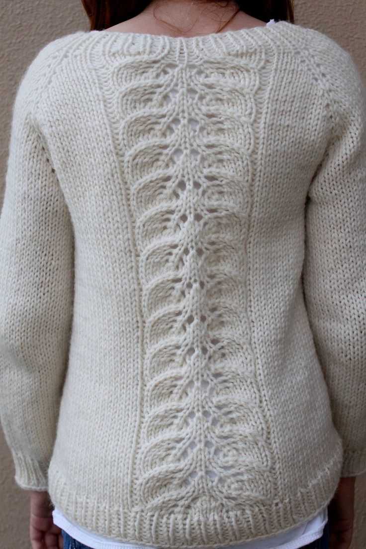 Quick sweater knitting pattern