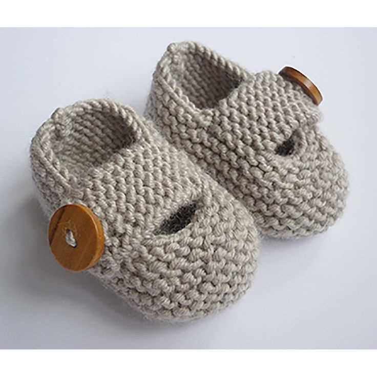 Animal booties knitting pattern