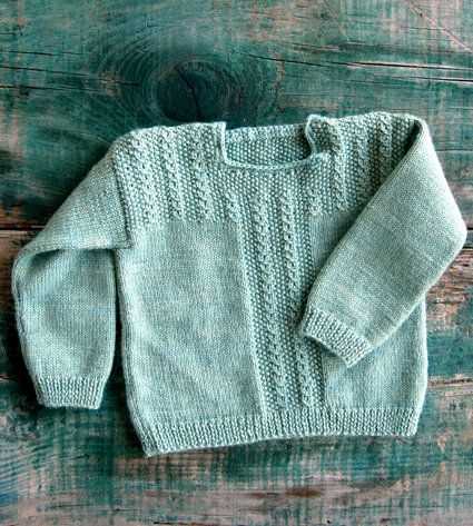 Knitted baby sweater free patterns