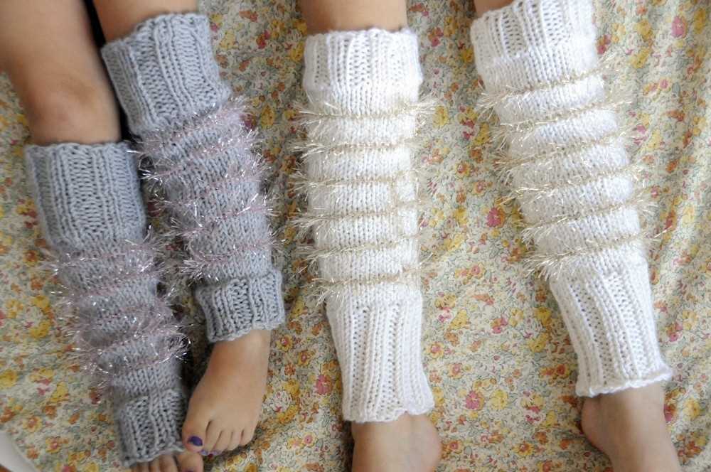 Free knitting patterns for beginners leg warmers