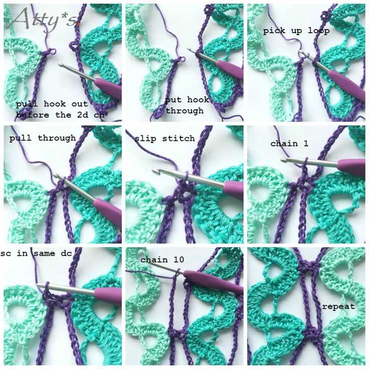 Waterfall scarf knitting pattern