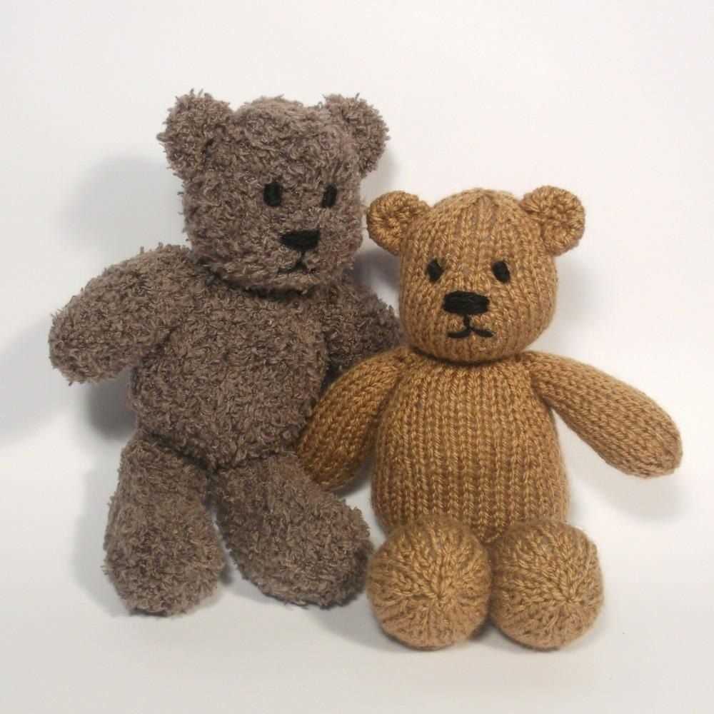 Little teddy knitting pattern