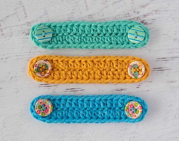 Knit ear savers pattern