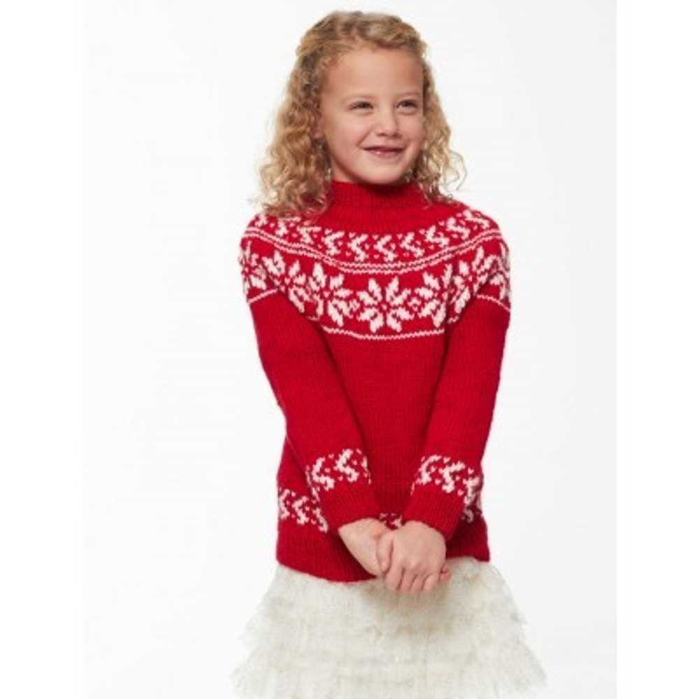 Panda sweater knitting pattern