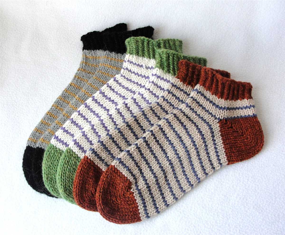 Pattern for knitting socks