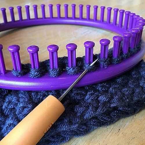 Patterns for loom knitting