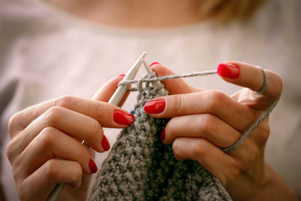 Knitting patterns using size 6 needles