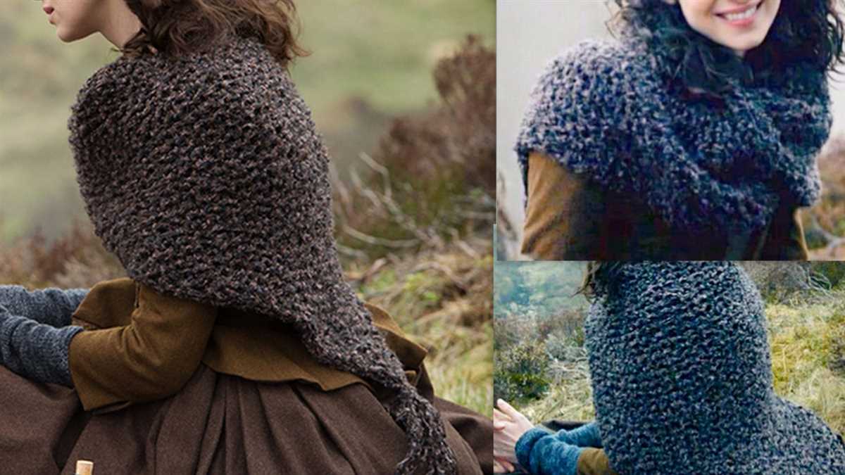 Knitting pattern for outlander shawl