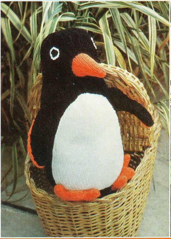 Penguin knitting pattern