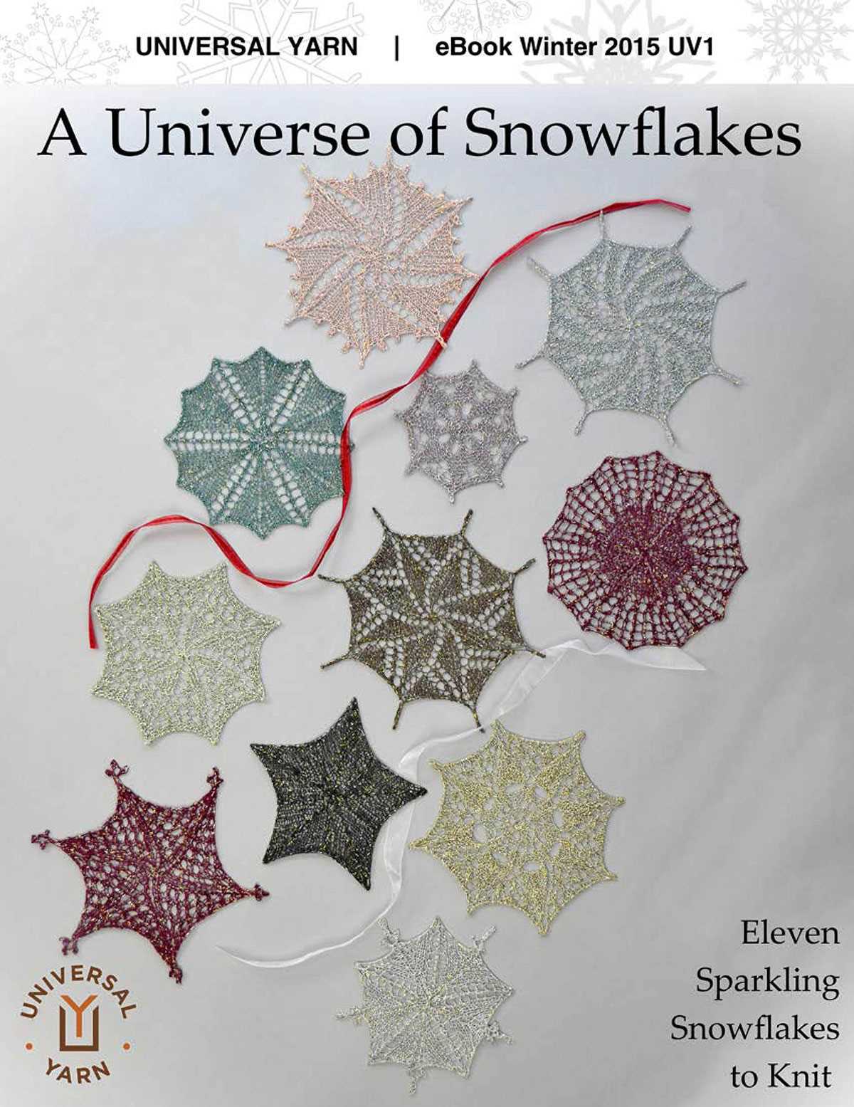 Knit snowflake pattern
