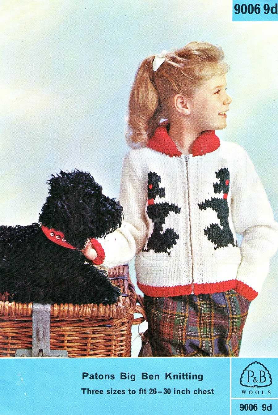 Dog poncho knitting pattern