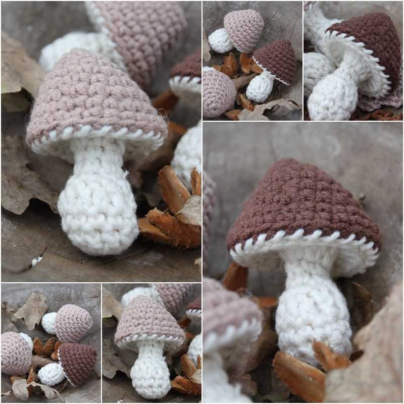 Mushroom knitting pattern free