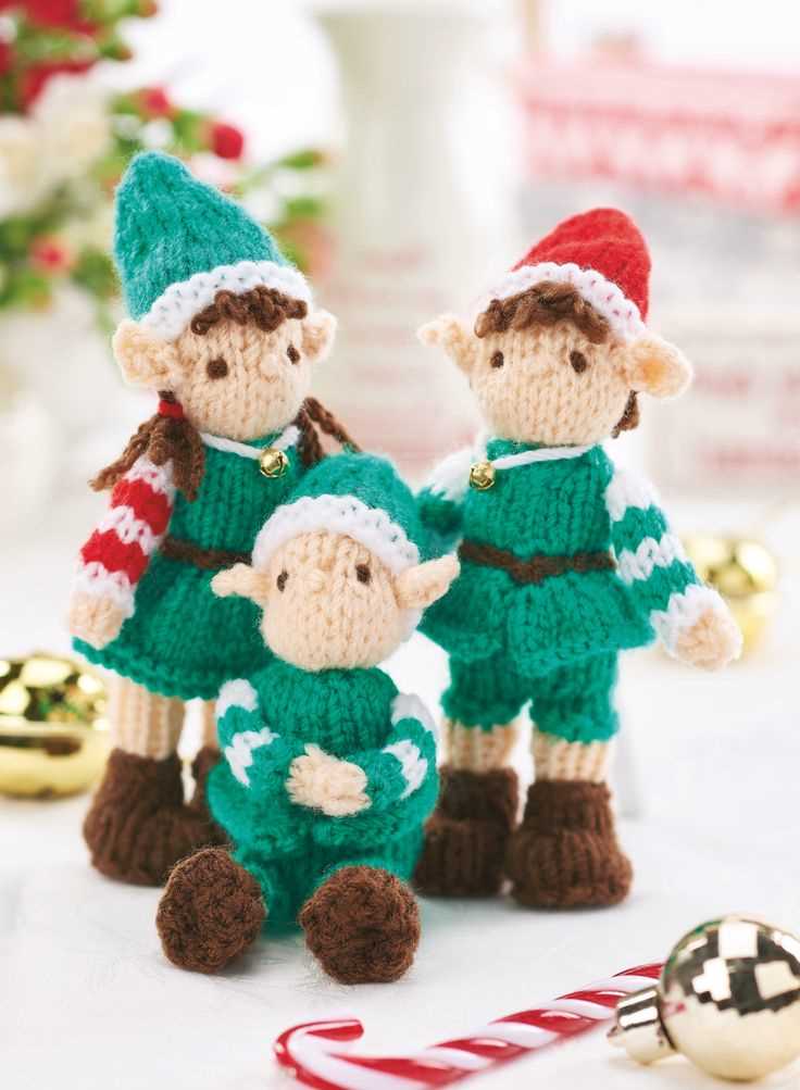 Free knitting patterns for christmas toys