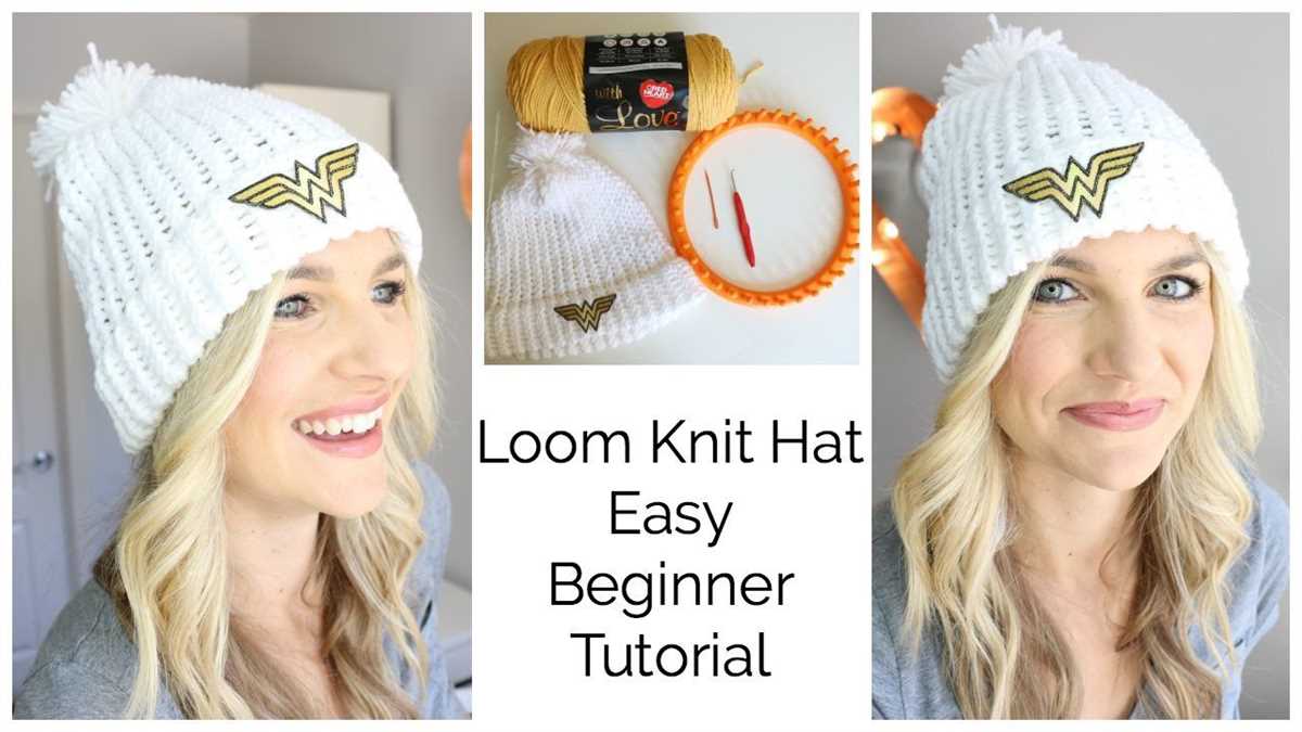 Loom knitting hat patterns for beginners