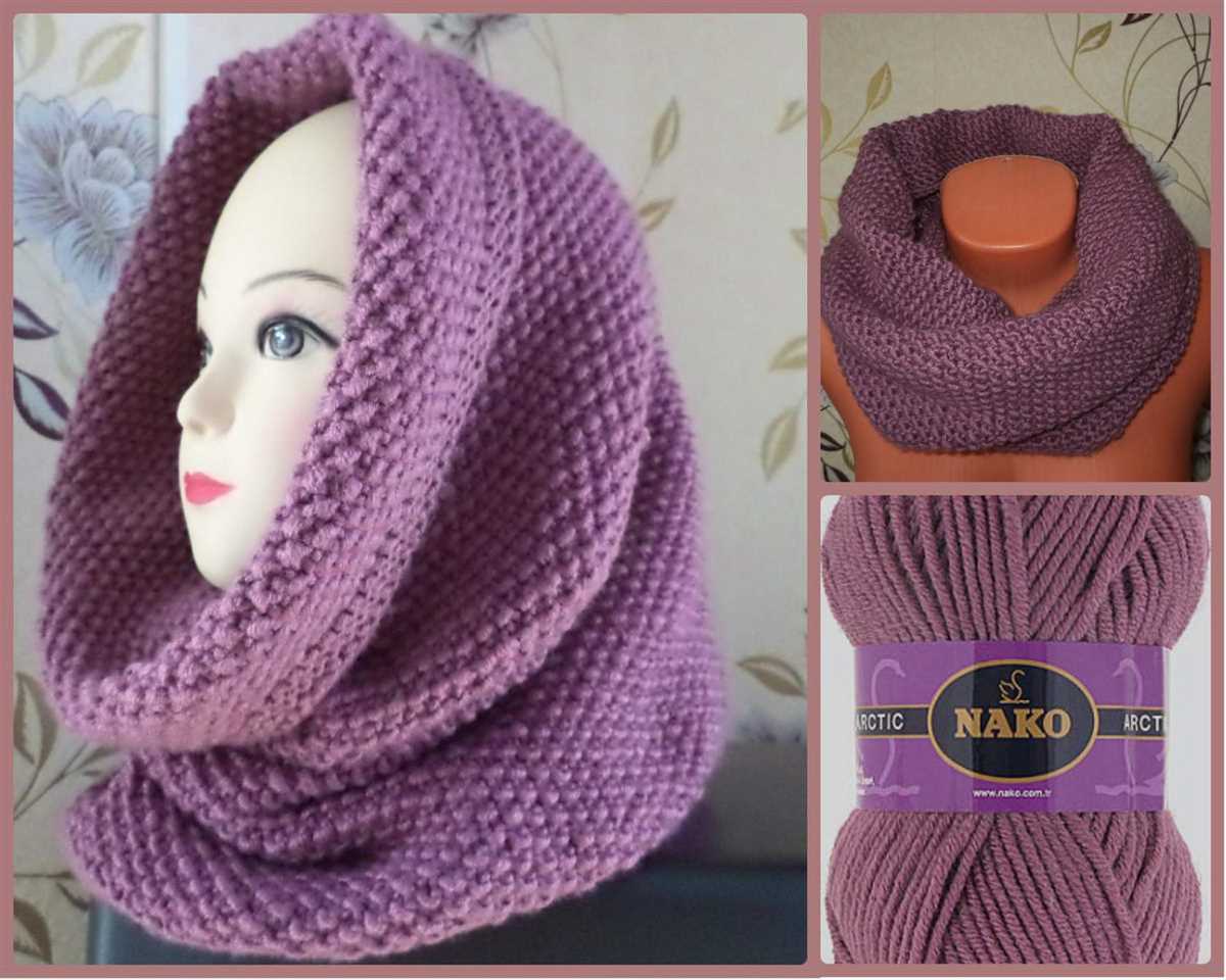 Ladies snood knitting pattern