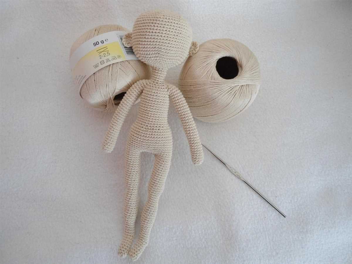 Basic doll knitting pattern