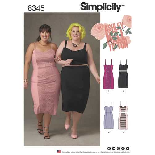 Plus size knit dress pattern