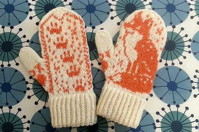 Easiest mitten knitting pattern ever
