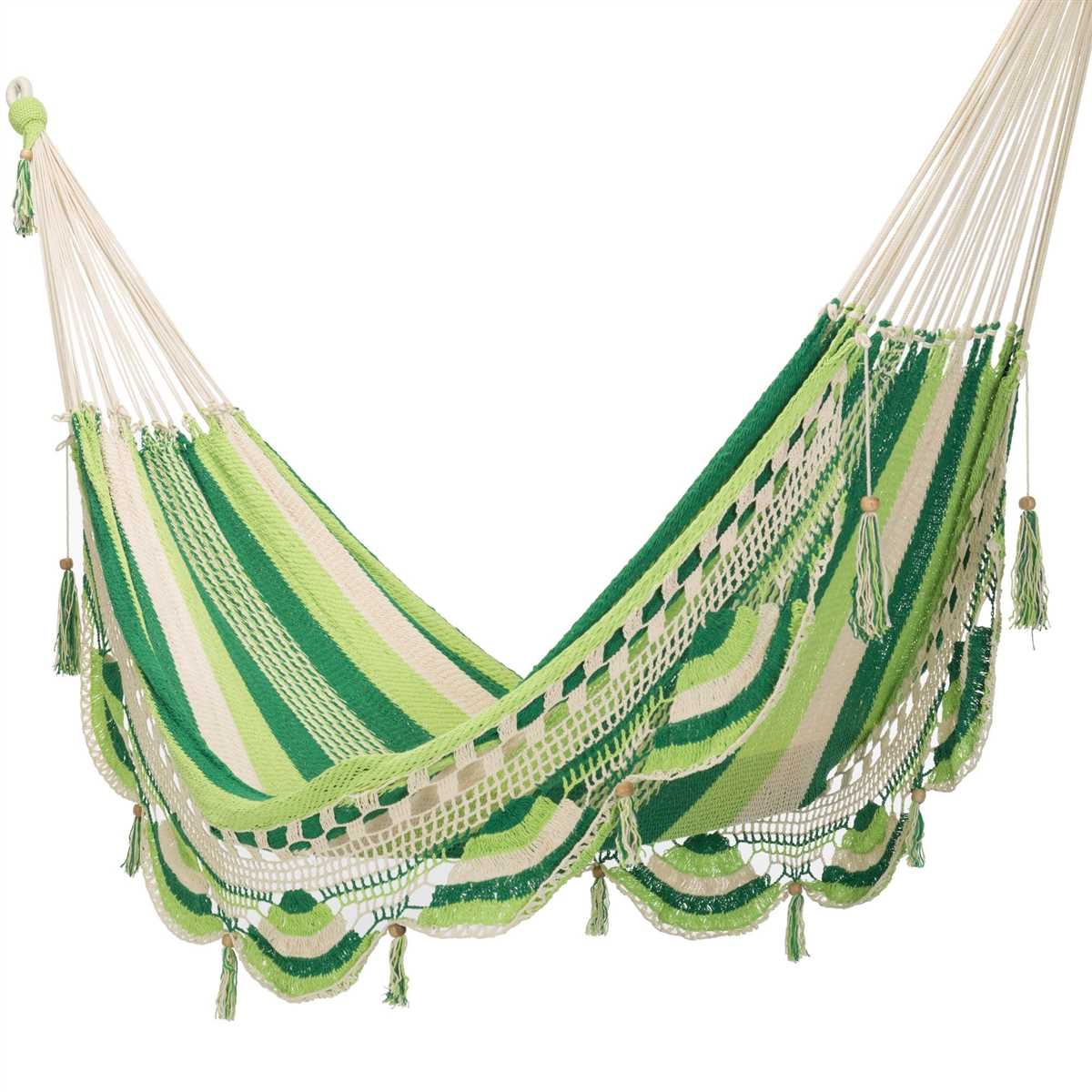 Knitted hammock pattern