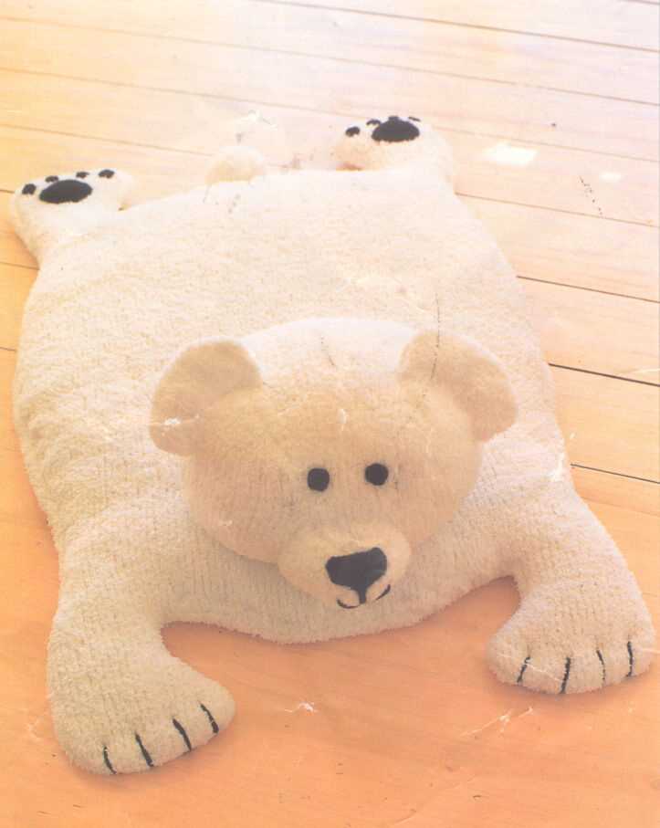 Polar bear knitting pattern