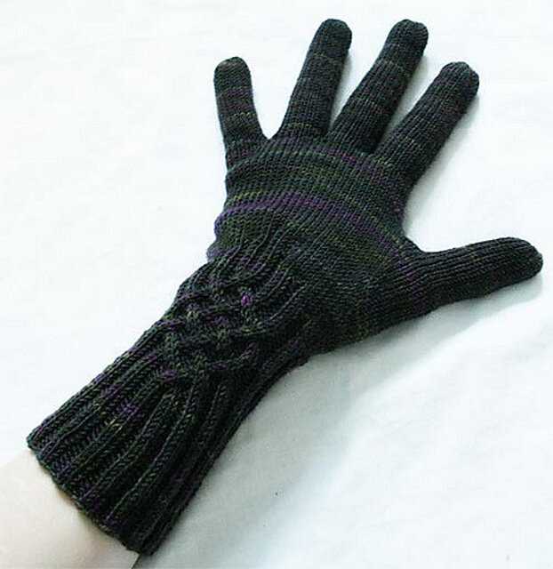 Gloves free knitting pattern