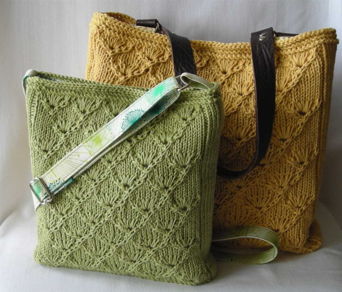 Produce bag knitting pattern