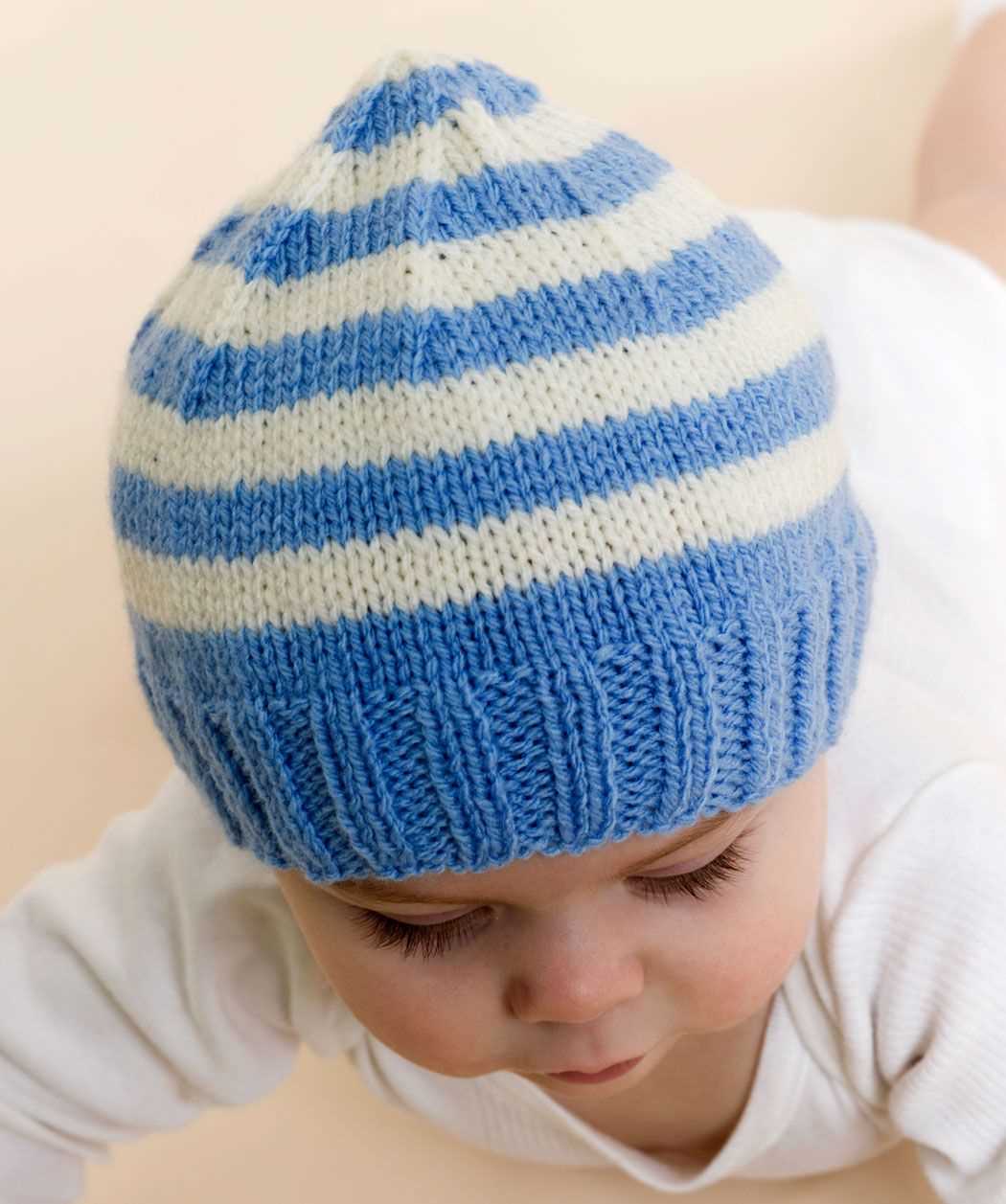 Easy knit baby hat pattern