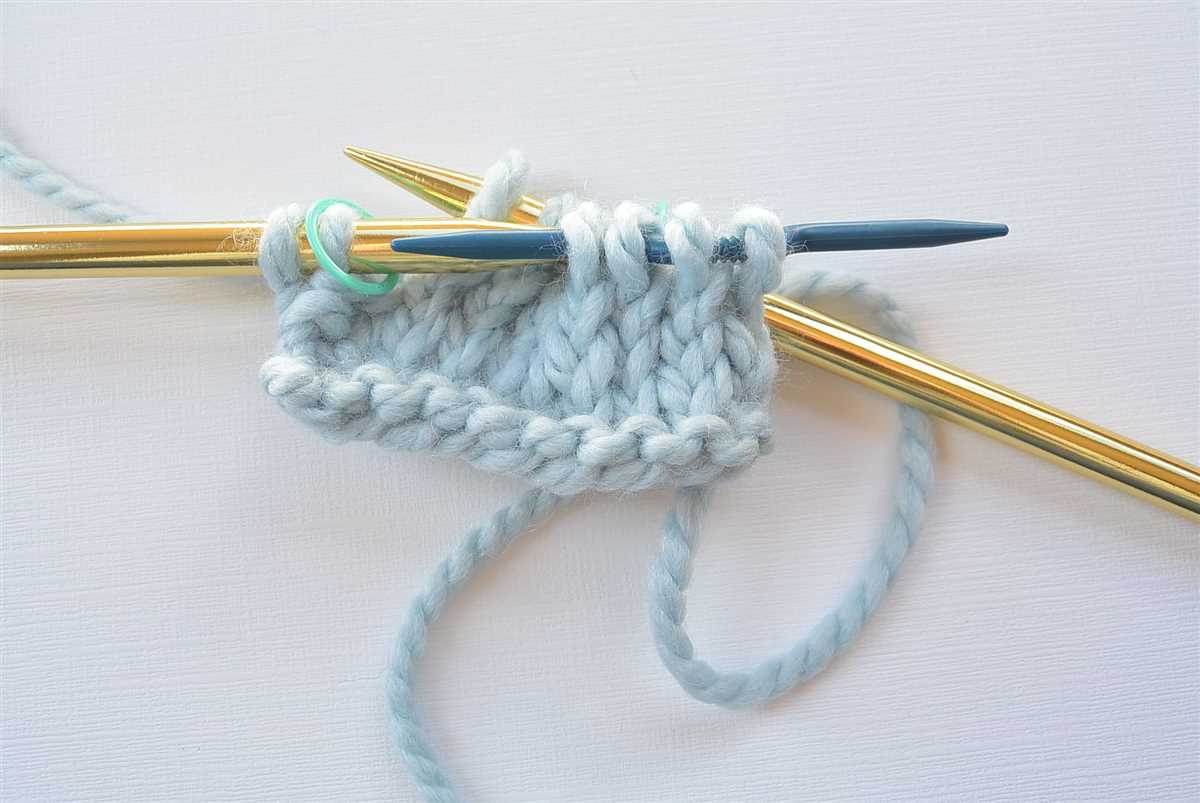 Knitting cable pattern