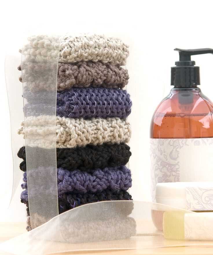 Free knitted washcloths pattern