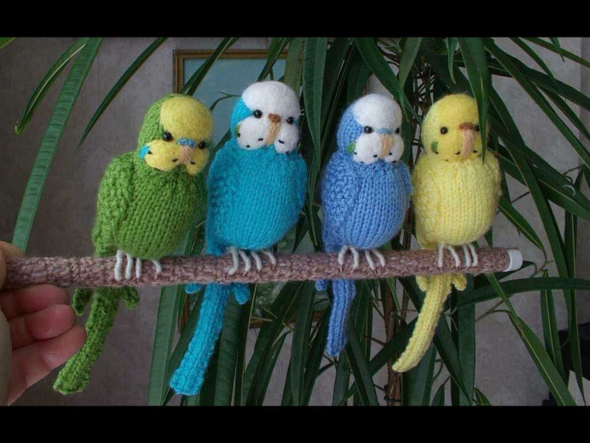 Free knitted bird patterns