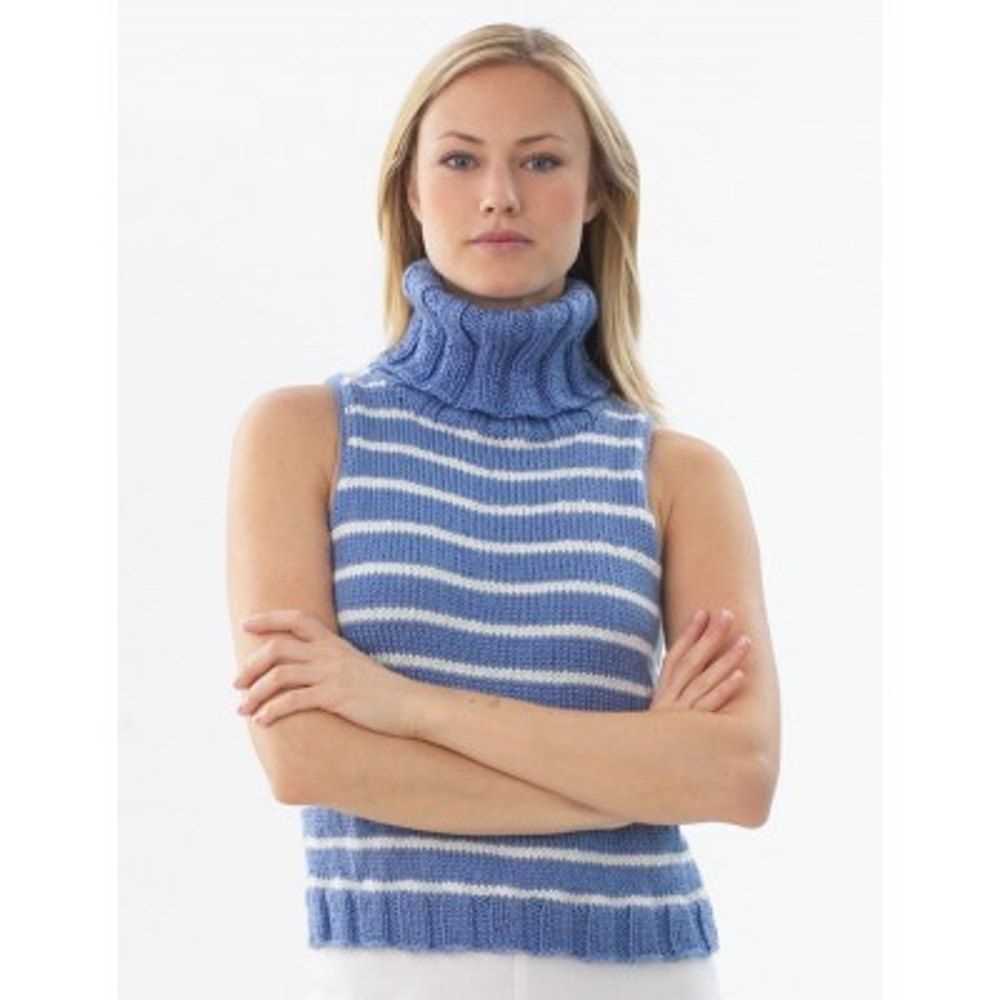 Free sleeveless pullover knitting knitted vest patterns for ladies
