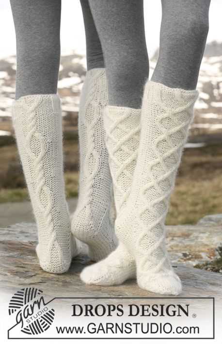 Create your own Aran-style socks with this detailed knitting pattern Aran sock knitting pattern