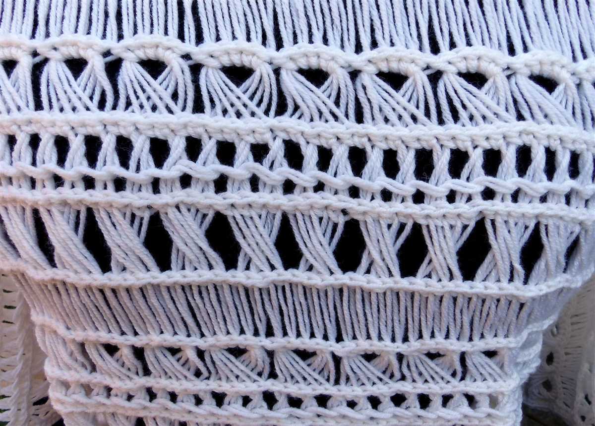 Broomstick lace knitting patterns