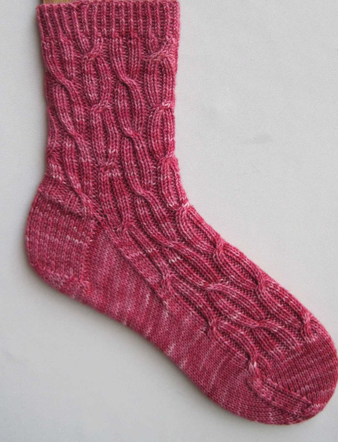 Easy socks knitting pattern