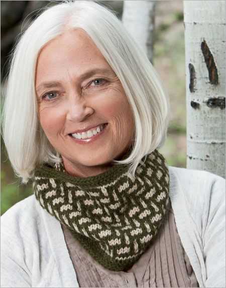 Herringbone scarf knitting pattern