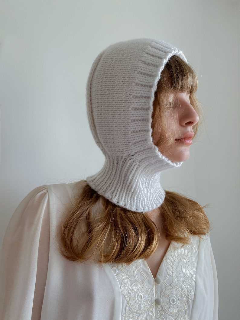 Knitted balaclava pattern