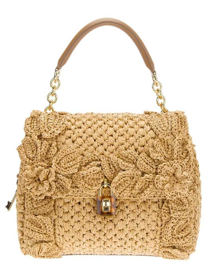 Knitting pattern for shoulder bag