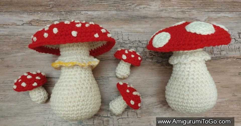 Mushroom knitting pattern free