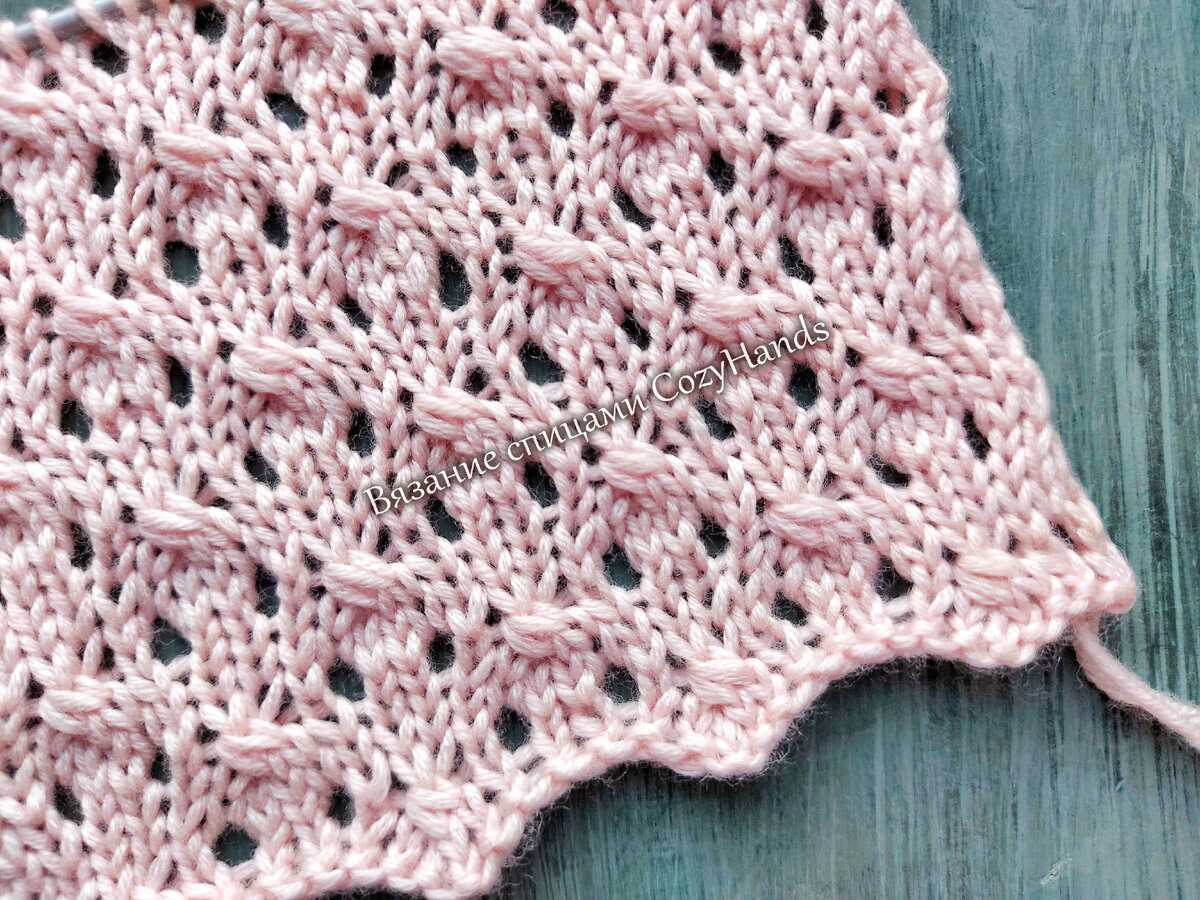 Knitting pattern parentheses