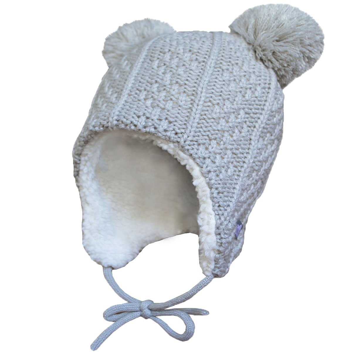 Knit hat with ears pattern free