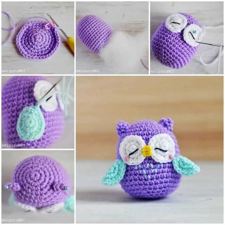Easy owl knitting pattern