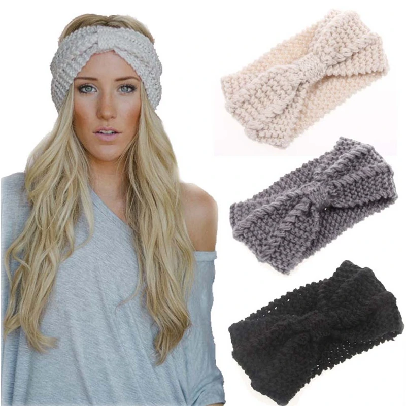 Women's knitted headband pattern