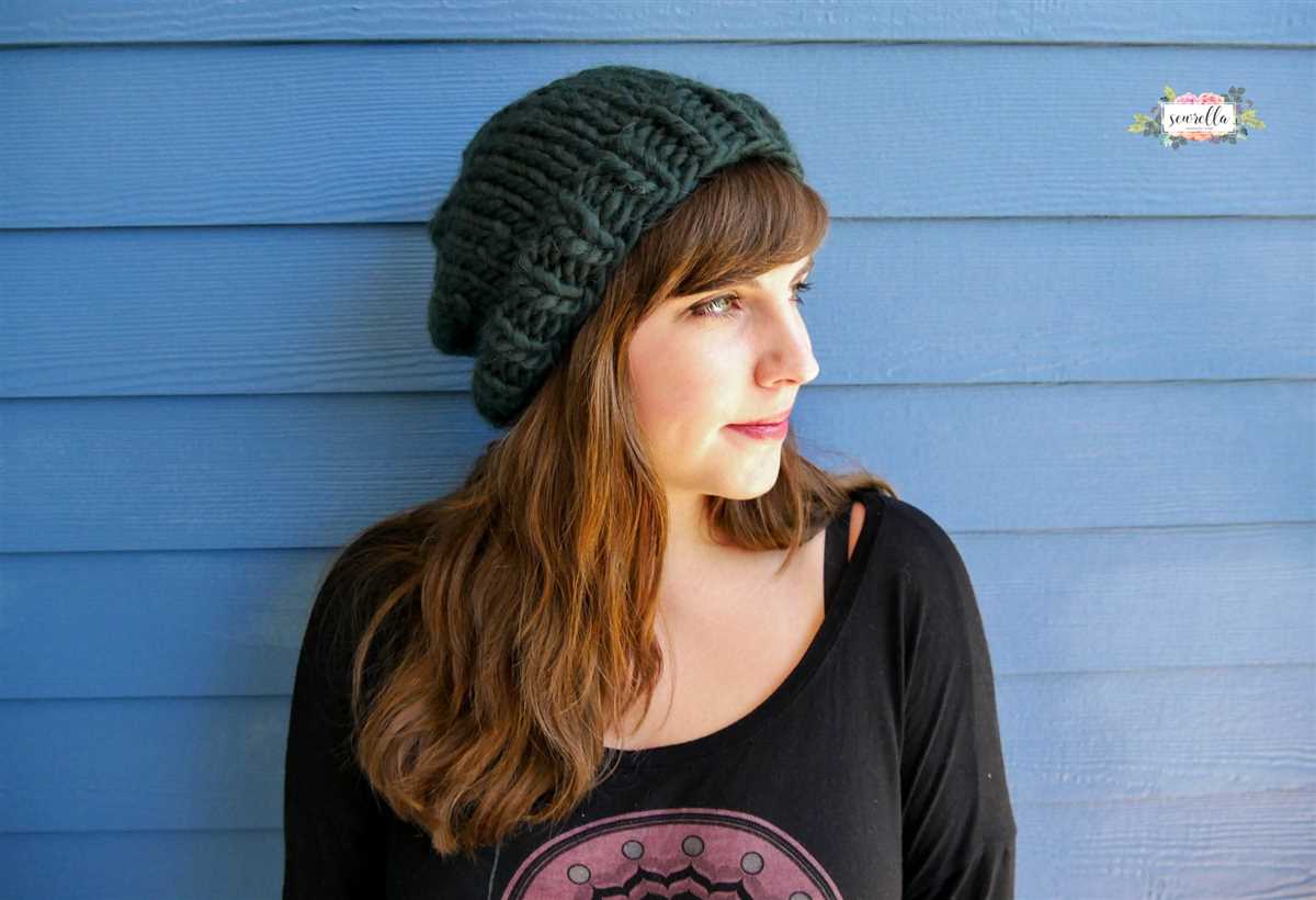 Knitted beanie hat patterns for adults