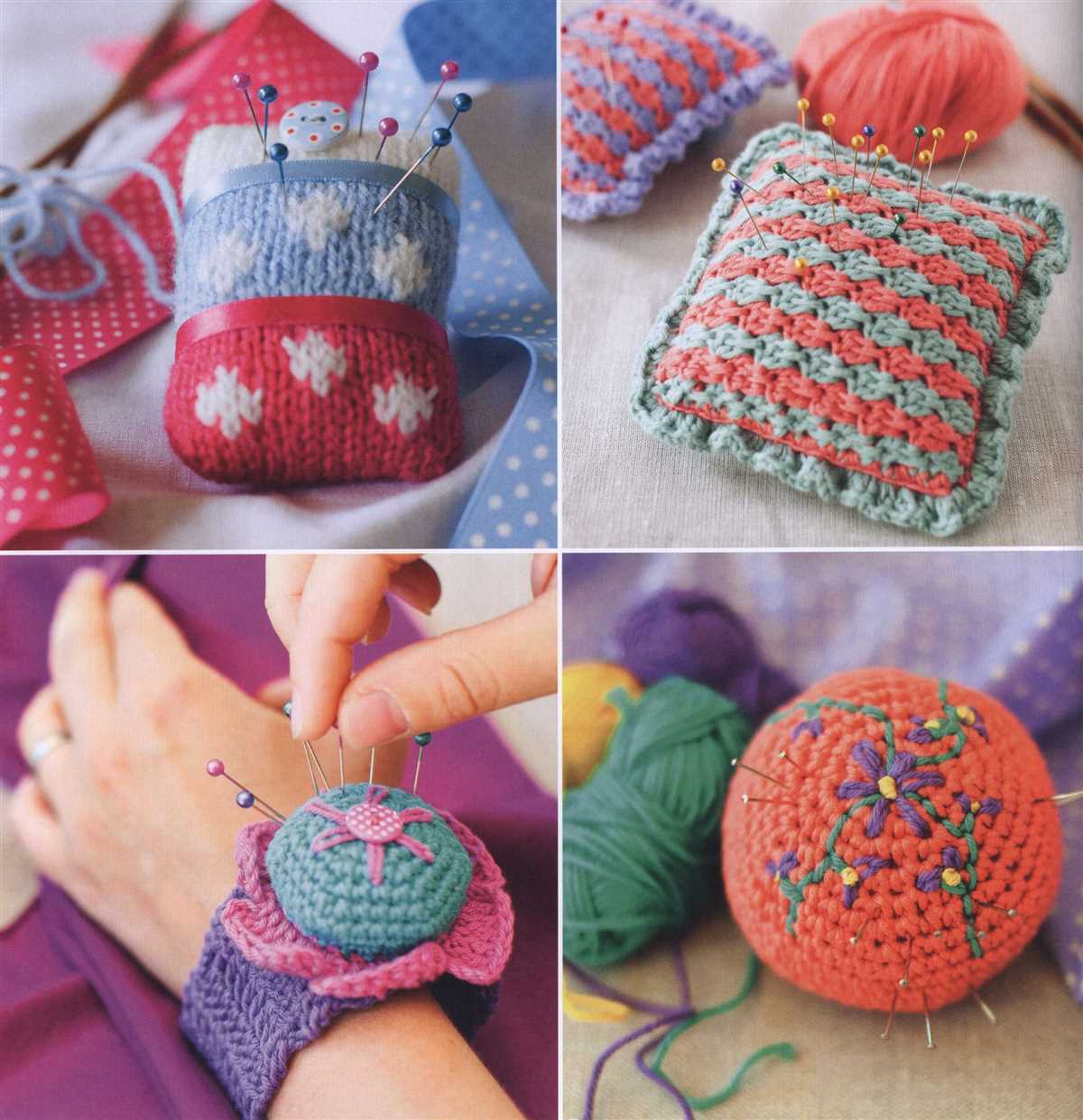 Free knitted pincushion patterns to download
