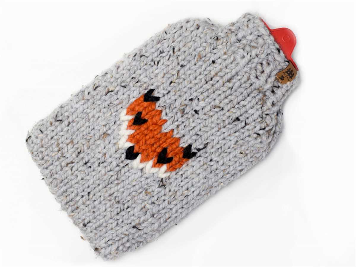Hot water bottle cover knitting pattern free